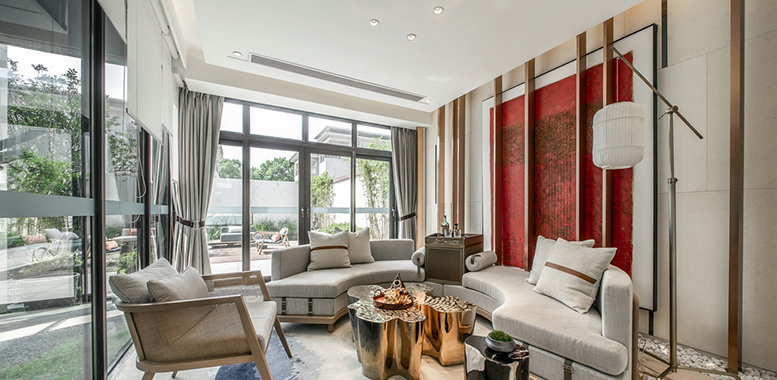 新中式风格杭州别墅装修设计的魅力有多大？