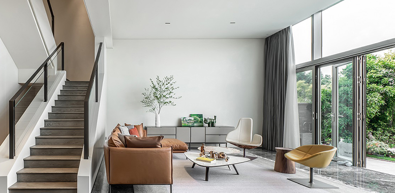 现代简约杭州别墅装修设计，让空间充满阳光的味道