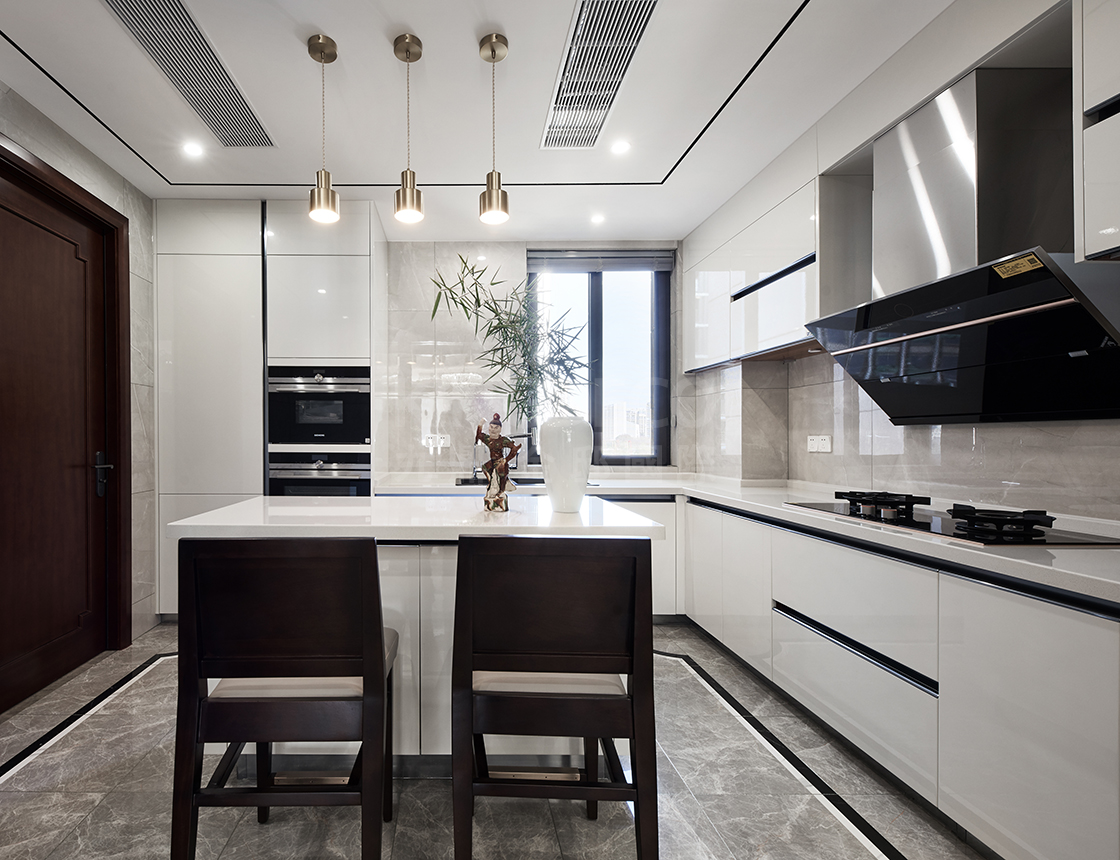 如何做好现代化别墅厨房的交互设计？杭州别墅装修