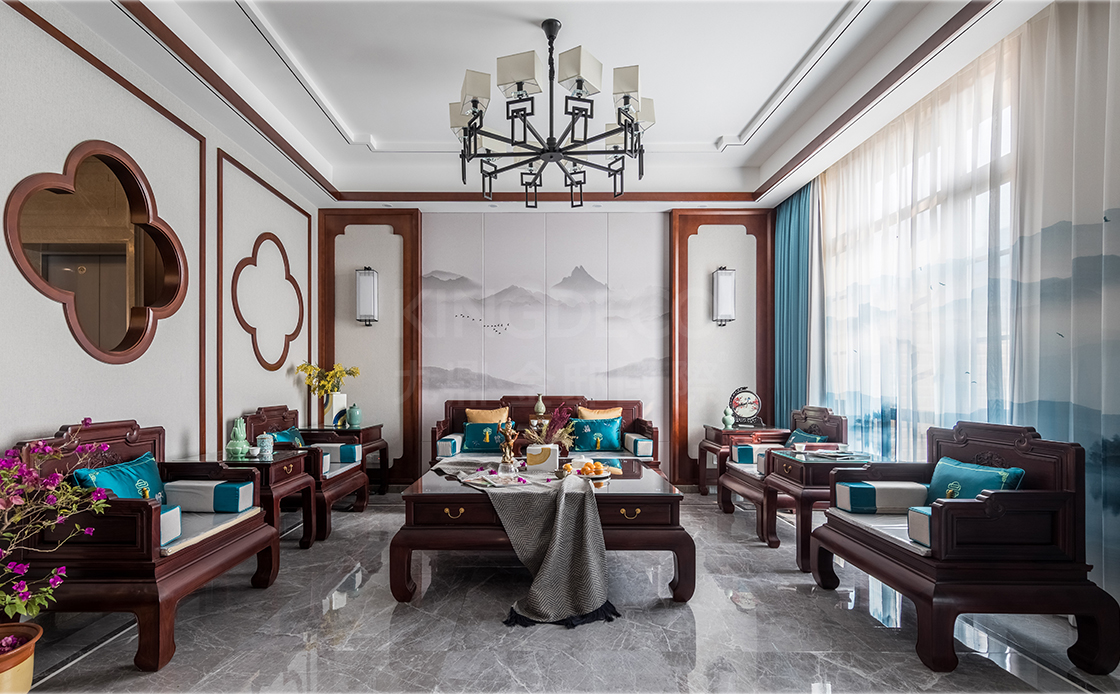 新中式风格现代别墅设计，打造高级又大气的家！